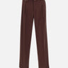 Pantaloni ampi in viscosa BP203 VI029BN DROLE DE MONSIEUR 