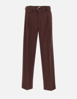 Pantaloni ampi in viscosa BP203 VI029BN DROLE DE MONSIEUR 