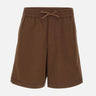 DROLE DE MONSIEUR Shorts "Elastiqué Jour Echelle" BROWN Uomo 