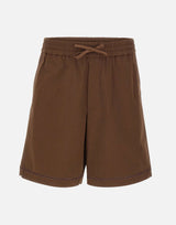 DROLE DE MONSIEUR Shorts "Elastiqué Jour Echelle" BROWN Uomo 