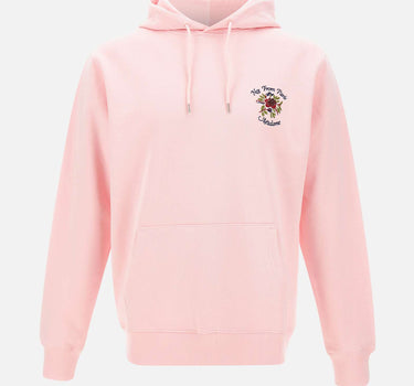 DROLE DE MONSIEUR Felpa con cappuccio "Slogan Rose" Pink Uomo 