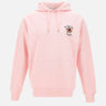 DROLE DE MONSIEUR Felpa con cappuccio "Slogan Rose" Pink Uomo 