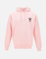 DROLE DE MONSIEUR Felpa con cappuccio "Slogan Rose" Pink Uomo 
