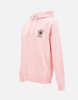 DROLE DE MONSIEUR Felpa con cappuccio "Slogan Rose" Pink Uomo 