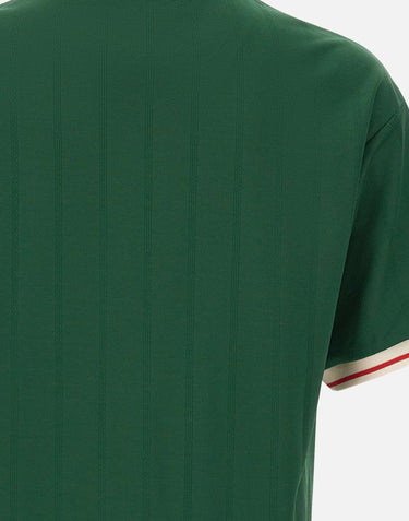 DROLE DE MONSIEUR Polo "D Hibiscus" GREEN Uomo 