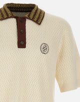 DROLE DE MONSIEUR Polo "Ajouré D Miroir" WHITE Uomo 