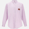 DROLE DE MONSIEUR Camicia "Rayée Drôle" Pink Uomo 