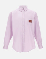 DROLE DE MONSIEUR Camicia "Rayée Drôle" Pink Uomo 