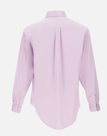 DROLE DE MONSIEUR Camicia "Rayée Drôle" Pink Uomo 