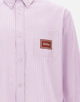 DROLE DE MONSIEUR Camicia "Rayée Drôle" Pink Uomo 