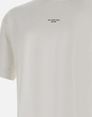 DROLE DE MONSIEUR T-shirt "Slogan Classique" WHITE Uomo 