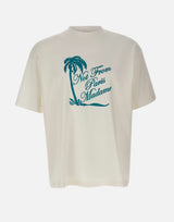 DROLE DE MONSIEUR T-shirt "Slogan Palmiers" WHITE Uomo 