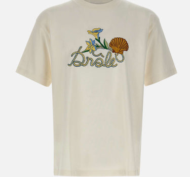 DROLE DE MONSIEUR T-shirt "Drôle Shell" WHITE Uomo 