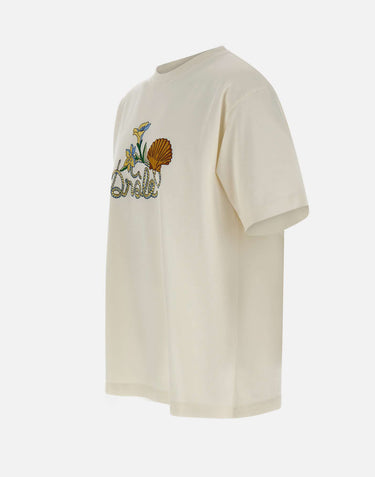 DROLE DE MONSIEUR T-shirt "Drôle Shell" WHITE Uomo 