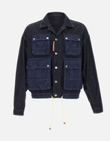 "Cargo Jean Jacket" S74AM1642 S30825470 DSQUARED2 