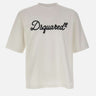 T-shirt loose fit ricamata S74GD1524 D20106100 DSQUARED2 