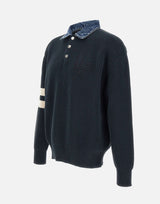 Denim mix D2 knit pullover S74HA1629 D13185962 DSQUARED2 
