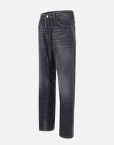 DSQUARED2 Jeans "Black Fog Wash Slim Twist" BLACK Uomo 