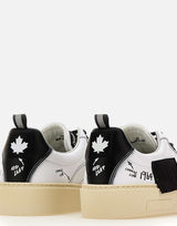 DSQUARED2 Sneakers "Rider" WHITE Uomo 