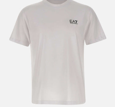 EA7 T-shirt "Logo Series" in jersey di cotone WHITE Uomo 