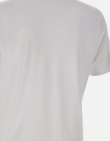 EA7 T-shirt "Gold Label" in misto viscosa WHITE Uomo 