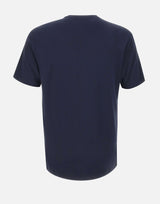 EA7 T-shirt "Gold Label" in misto viscosa BLUE Uomo 