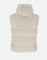 EA7 Smanicato imbottito con cappuccio WHITE Uomo 