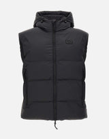 EA7 Smanicato imbottito con cappuccio BLACK Uomo 