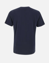 EA7 T-shirt "Visibility" in jersey stretch di cotone BLUE Uomo 