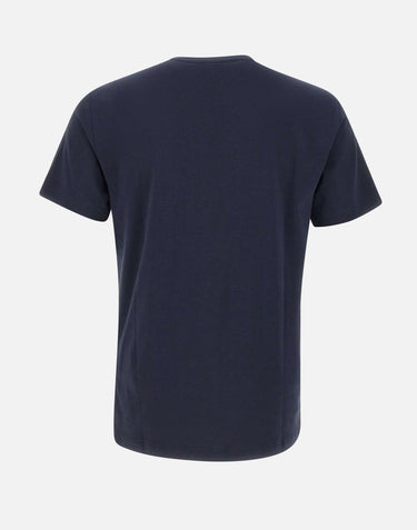 EA7 T-shirt "Visibility" in jersey stretch di cotone BLUE Uomo 