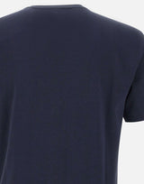 EA7 T-shirt "Visibility" in jersey stretch di cotone BLUE Uomo 