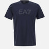 T-shirt "Visibility" in jersey stretch di cotone 7M000899 AF10373UB102 EA7 
