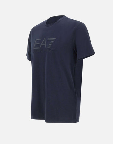 T-shirt "Visibility" in jersey stretch di cotone 7M000899 AF10373UB102 EA7 