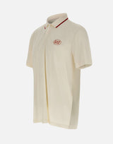 EA7 Polo golf Pro in tessuto tecnico Ventus7 WHITE Uomo 
