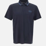EA7 Polo golf Pro in tessuto tecnico Ventus7 BLUE Uomo 