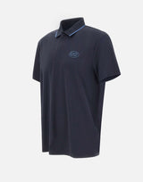 EA7 Polo golf Pro in tessuto tecnico Ventus7 BLUE Uomo 