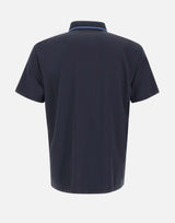 EA7 Polo golf Pro in tessuto tecnico Ventus7 BLUE Uomo 