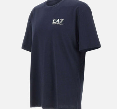 EA7 T-shirt "Visibility" in jersey di cotone BLUE Uomo 