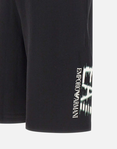 EA7 Bermuda "Visibility Special Logo" BLACK Uomo 