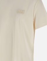 EA7 T-shirt "Lux Identity" in misto modal WHITE Uomo 