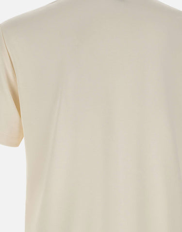 EA7 T-shirt "Lux Identity" in misto modal WHITE Uomo 