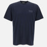 EA7 T-shirt "Lux Identity" in misto modal BLUE Uomo 