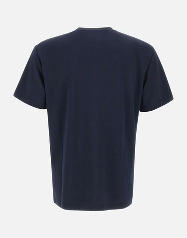 EA7 T-shirt "Lux Identity" in misto modal BLUE Uomo 