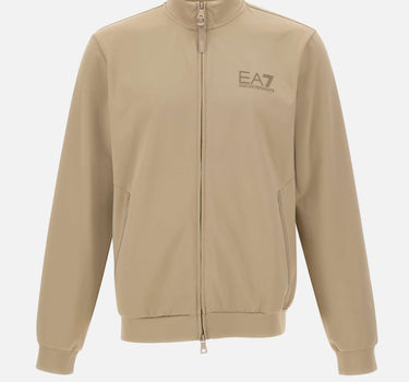 EA7 Felpa "Train Lux" BEIGE Uomo 