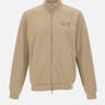 EA7 Felpa "Train Lux" BEIGE Uomo 
