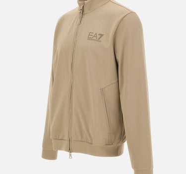 EA7 Felpa "Train Lux" BEIGE Uomo 