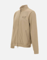 EA7 Felpa "Train Lux" BEIGE Uomo 
