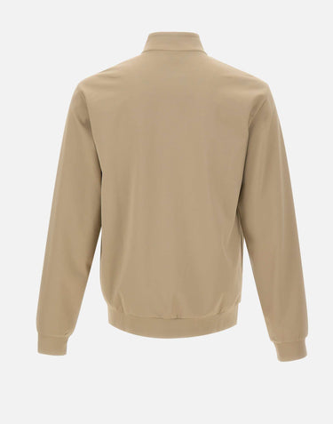 EA7 Felpa "Train Lux" BEIGE Uomo 