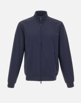 EA7 Felpa "Train Lux" BLUE Uomo 