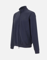 EA7 Felpa "Train Lux" BLUE Uomo 